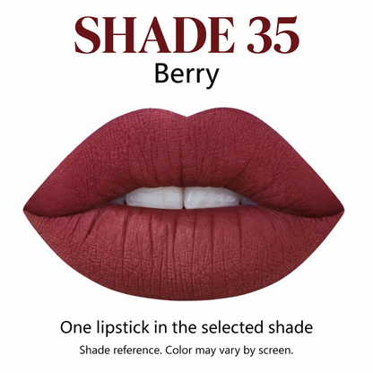 Liquid lipstick - shade 35 - one lipstick in the selected shade